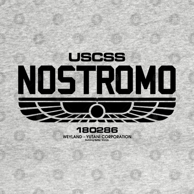 NOSTROMO - Black by KERZILLA